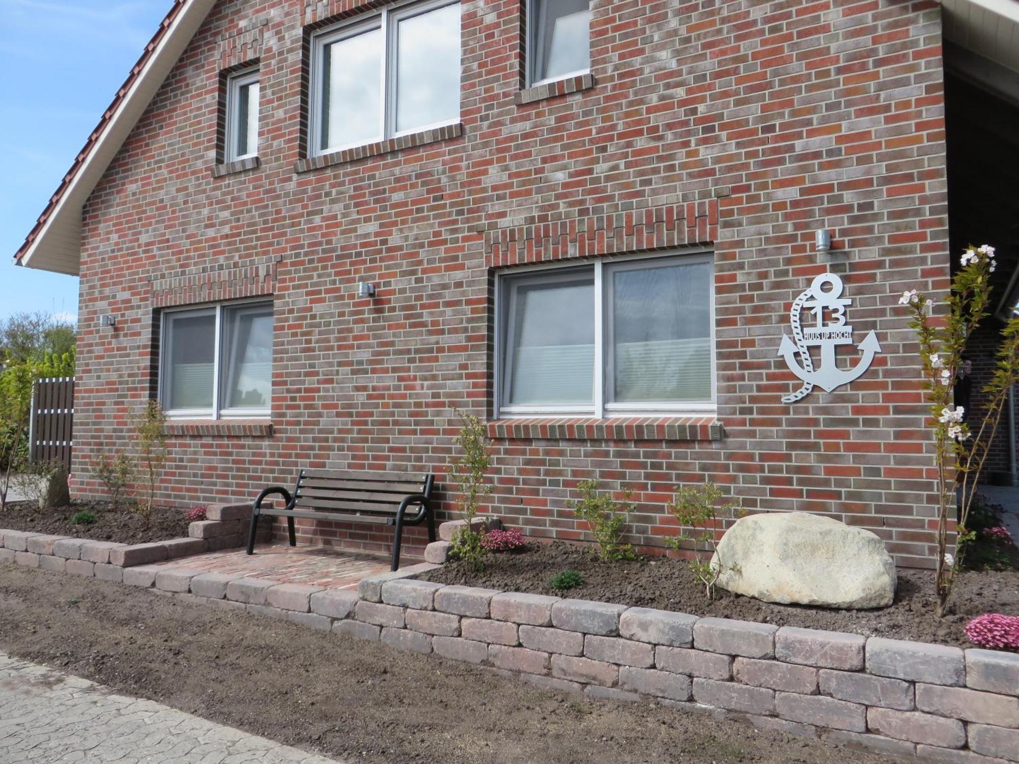 Neu Huus Up Hoecht Fewo 1 Dornum Esterno foto